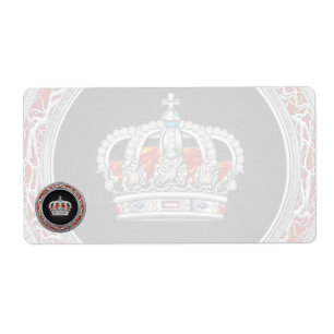 [100] Prince-Princess Kung-Queen Krona [Silver] Fraktsedel