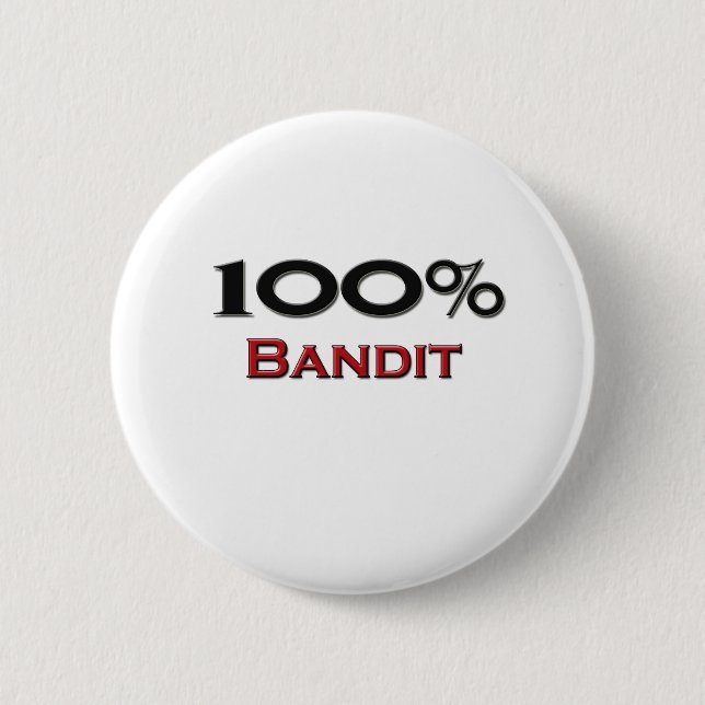 100 procent bandit knapp (Framsida)