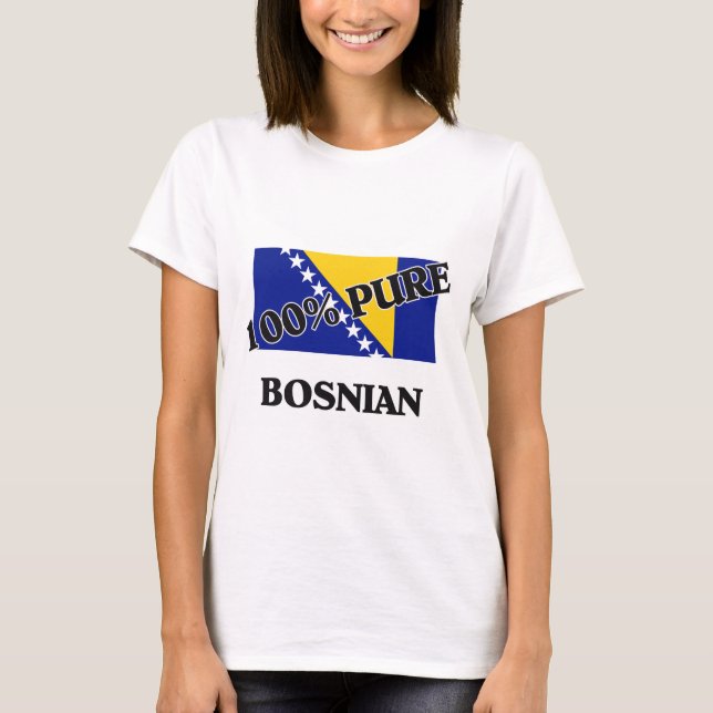 100 procent BOSNIER T Shirt (Framsida)