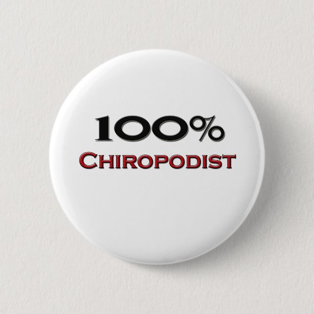 100 procent Chiropodist Knapp (Framsida)