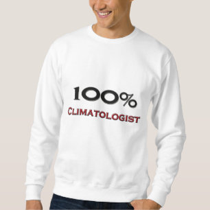 100 procent Climatologist Långärmad Tröja