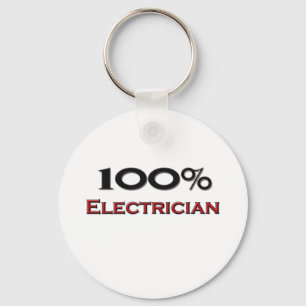 100 procent elektriker nyckelring