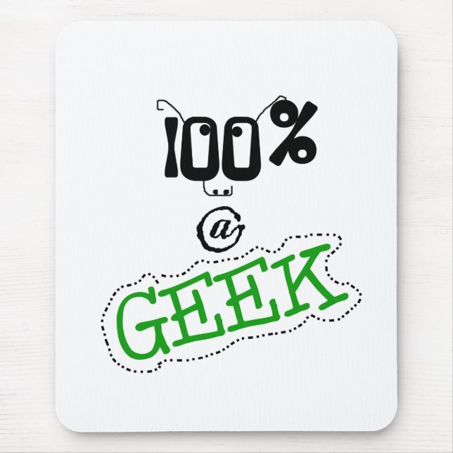 100 procent Geek Musmatta (Framsidan)