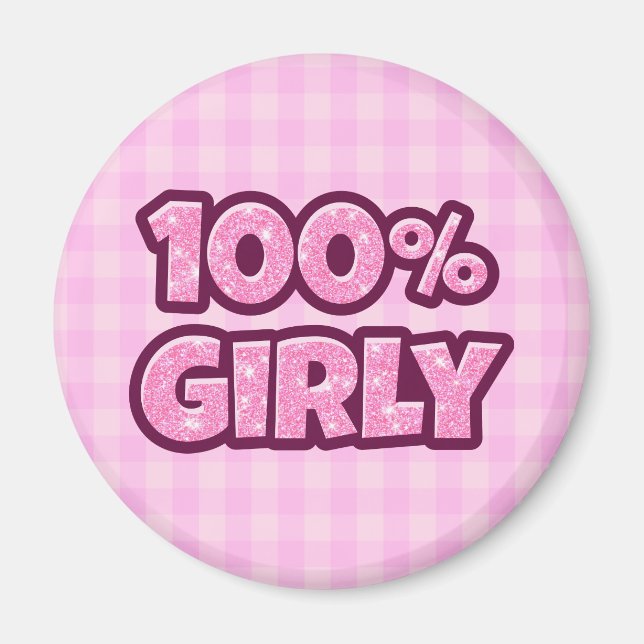 100 procent Girly Magnet (Framsidan)