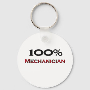 100 procent Mechanician Nyckelring