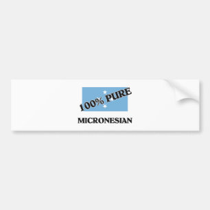 100 procent MICRONESIAN Bildekal