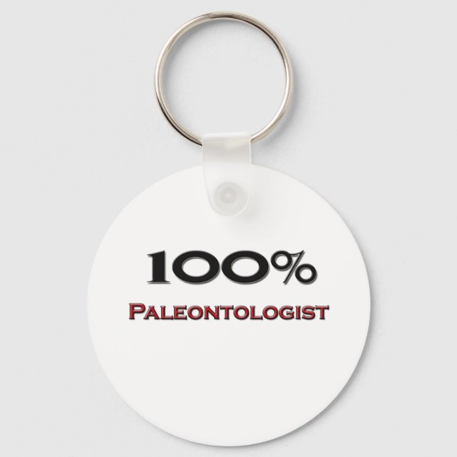 100 procent paleontolog nyckelring (Framsida)