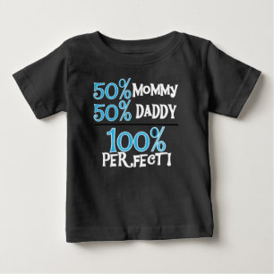 100 procent perfektblått tee shirt