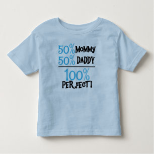100 procent perfektblått tee shirt
