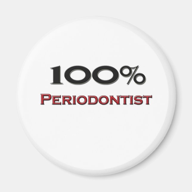 100 procent periodontist magnet (Framsidan)