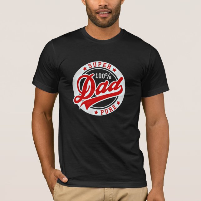 100 procent REN TOPPEN PAPPA T-shirt (Framsida)