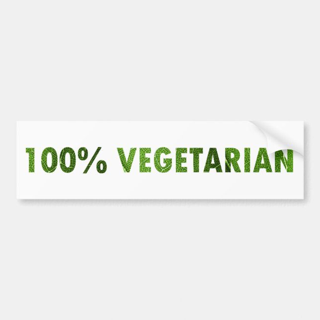 100 PROCENT VEGETARIAN BILDEKAL (Framsidan)