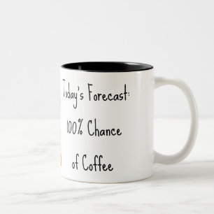 100-procentig chans för kaffe-Mugg Två-Tonad Mugg
