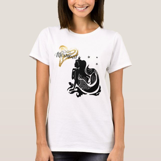 100 procents sjöjungfru T-shirt (Framsida)