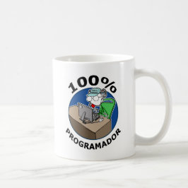 100% Programador Kaffemugg