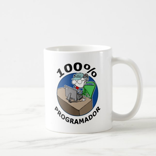 100% Programador Kaffemugg (Höger)