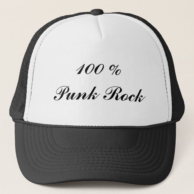 100% Punk sten Keps (Framsida)