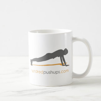 100 Push-Ups Kaffemugg