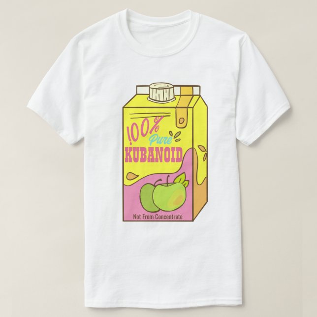 100 % ren Kubanoid T Shirt (Design framsida)