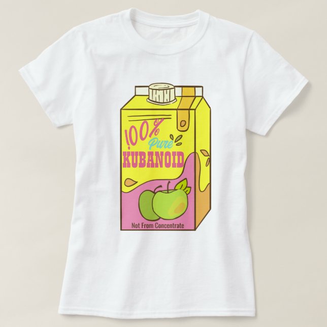 100 % ren Kubanoid T Shirt (Design framsida)