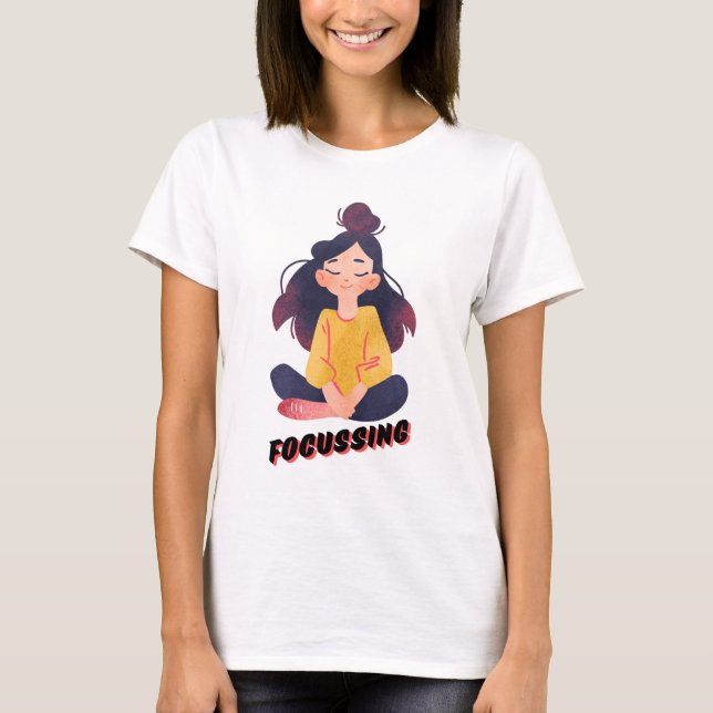 100 % ren T-Shirt-bomull T Shirt (Framsida)