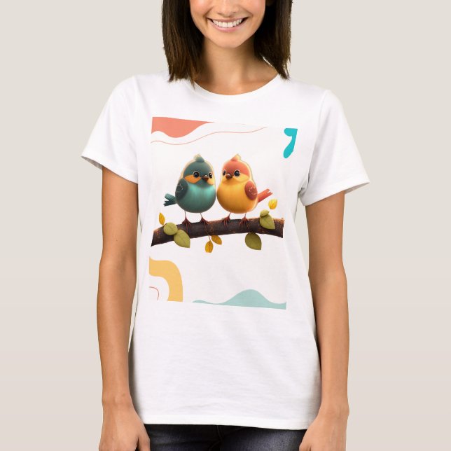 100 % ren T-Shirt-bomull T Shirt (Framsida)