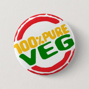 100 % ren veg knapp