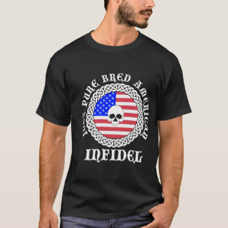 100% rena födde upp amerikanicke-troende tee shirt