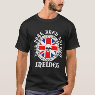 100% rena födde upp brittiska icke-troende tee shirt