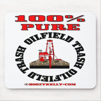 100% rena Oilfieldsopor, oljeplattform Mousepad, Musmatta