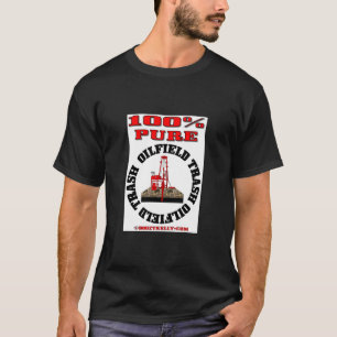 100% rena oilfieldsopor som borrar riggskjortan, t-shirt