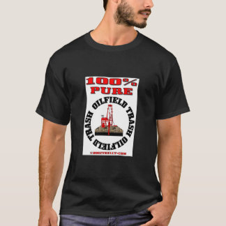 100% rena oilfieldsopor som borrar riggskjortan, t-shirt