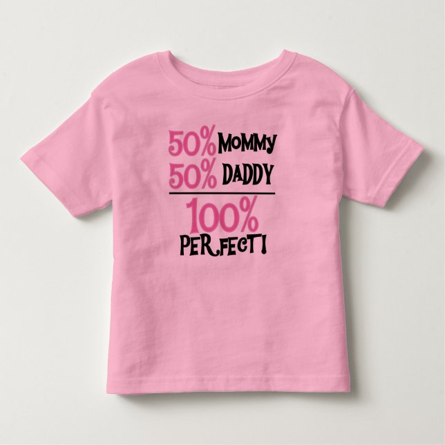 100 % Rosa av Perfekt T-shirt (Framsida)