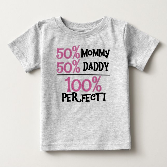 100 % Rosa av Perfekt Tee (Framsida)