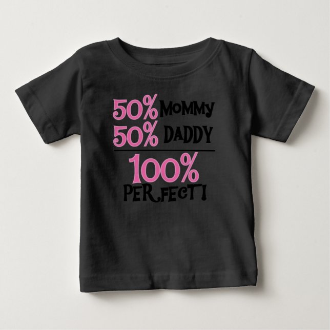 100 % Rosa av Perfekt Tee (Framsida)