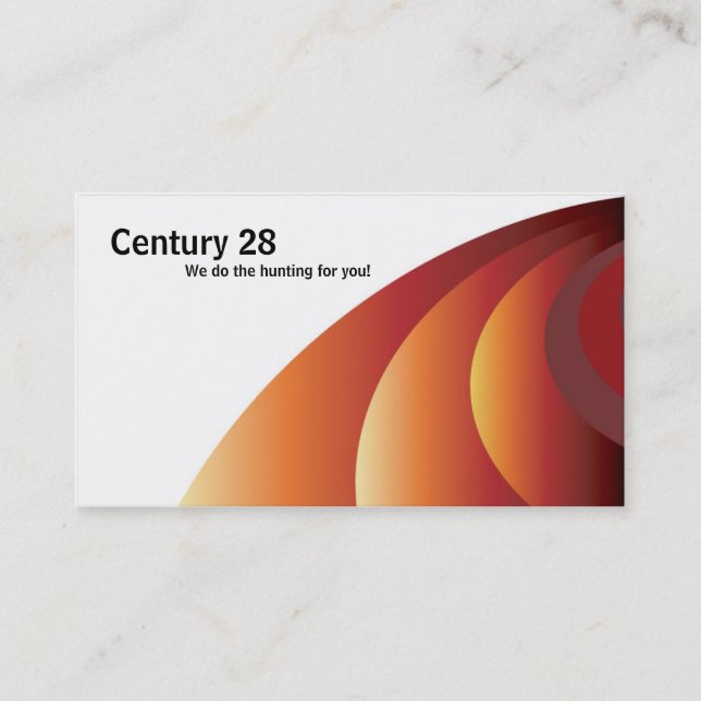 100 Rust Ringar-hypoteksförmedlare, Affärskort Visitkort (Framsida)