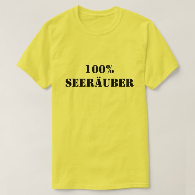 100 % Seeräuber | 100 % buffert Tröja (Design framsida)