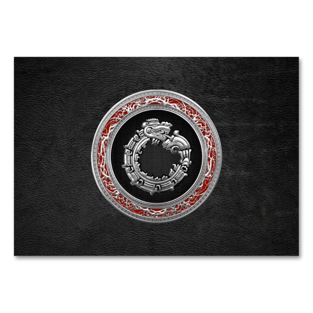 [100] Serpent Gud Quetzalcoatl [Silver] Bordsnummer (Framsidan)