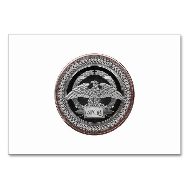 [100] Silver romersk kejsardöme över Medallion Bordsnummer (Framsidan)
