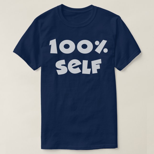 100 Självbetjäning T Shirt (Design framsida)