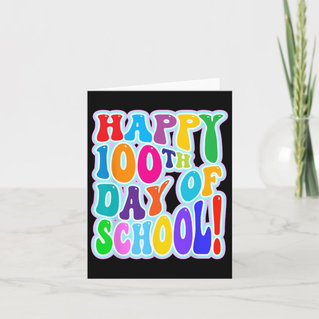 100 skoldag 100 skoldagar 2 kort (Framsida)