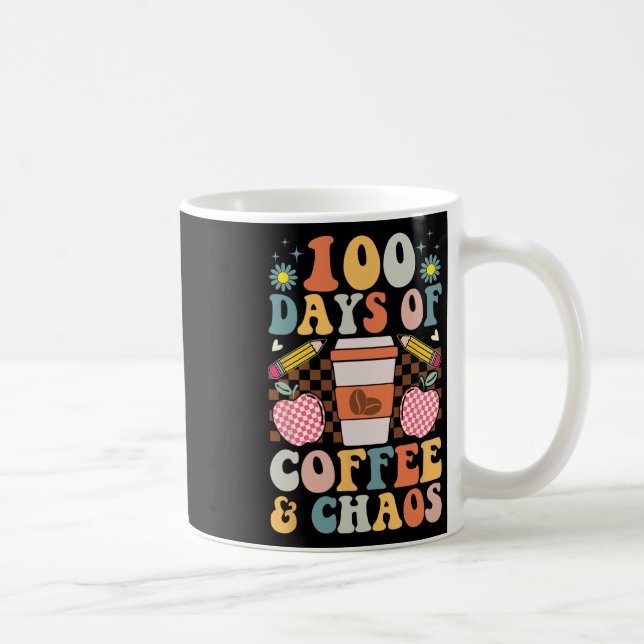 100 skoldagar 100 dagar för lärare kaffemugg (Höger)