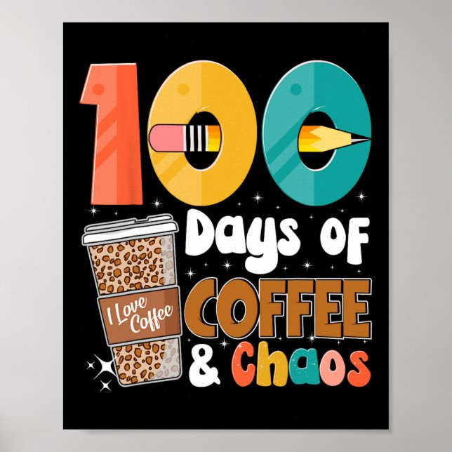 100 skoldagar 100 dagar för lärare poster (Framsidan)