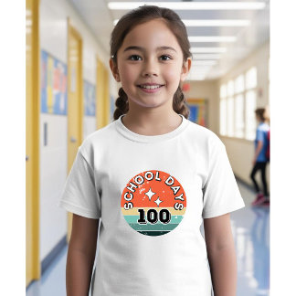 100 skoldagar, 100 dagar i skolan t shirt
