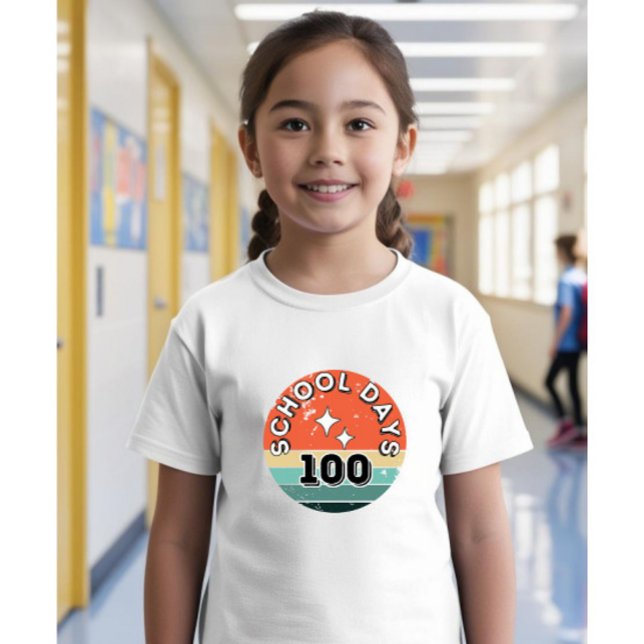 100 skoldagar, 100 dagar i skolan t shirt (Skapare uppladdad)