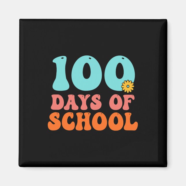 100 skoldagar 100 dagar med skollärare Stu Magnet (Framsidan)