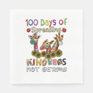 100 skoldagar, 100 dagar med utbredd känsel pappersservett