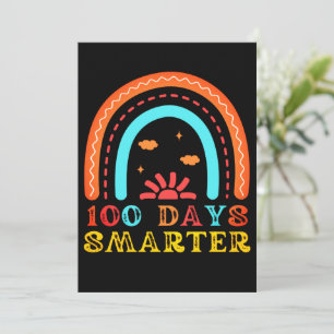 100 SKOLDAGAR - 100 DAGAR SMARTER RAINBOW JULKORT