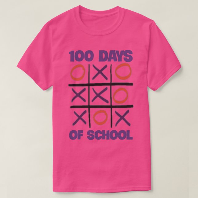100 skoldagar 107 t shirt (Design framsida)