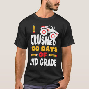 100 skoldagar andra Klass-monstern andra Lastbil T Shirt
